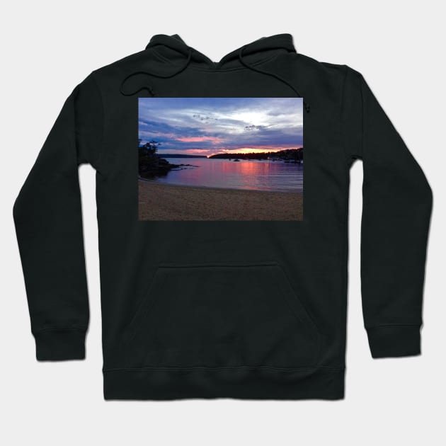 Sunrise Balmoral Beach Hoodie by Mickangelhere1